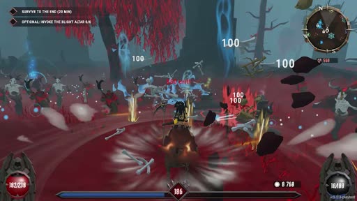 Заливка экрана числами 100, level 186